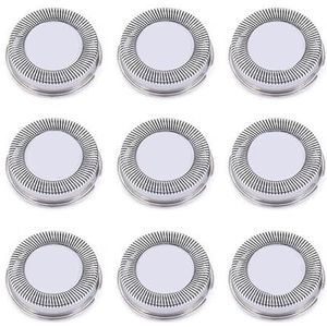 6/9 stuks SH30 Vervangende hoofden voor scheerapparaat 3000 2000 1000, compatibel met S738 Serie Sharp Blades Easy Snap On Installatie (9 stuks)