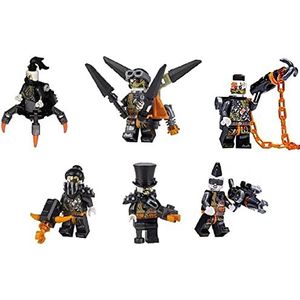 LEGO Ninjago: Leger van 6 Dragon Hunters - Daddy No Legs Iron Baron Nitro Jet Jack Heavy Metal Hak