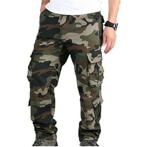 Cargo-joggingbroek For Heren Sportbroeken Joggingbroeken Jogger-trainingsbroek Cargo-joggingbroek For Heren Met Stretch Outdoor Werkbroek Met Meerdere Zakken For Heren Katoen Casual (Color : K, Size