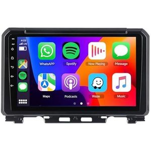 8-core [4G 64G] Android 14 Autoradio Navi voor S-uzuki Jimny (2018-2020) 9-inch scherm 2 DIN-radio met draadloze Carplay Android Auto GPS Navigatie FM RDS Bluetooth SWC DSP MIC Camera,M500s
