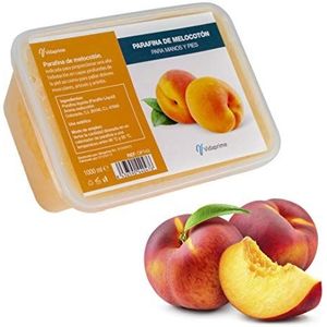 Paraffine voor handen en voet, 1000 ml, paraffinemassage, perzik-maaltijden, professioneel paraffinebad, thermotherapie, spierpijn + artritis, artrose, handen en voeten