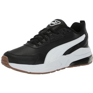 PUMA Heren Vis2k Sneaker, Zwart/Wit, 10 UK, Zwart/Wit, 44.5 EU