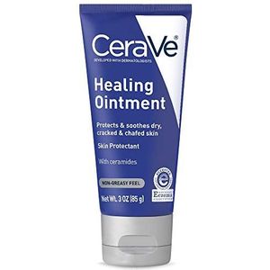 CeraVe Helende zalf, 88,7 ml, met petrolatum-ceramiden, beschermt/kalmeert gebarsten huid