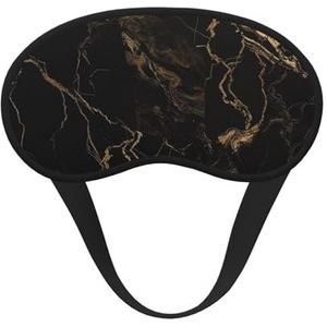 Slaapmasker voor zijslaper zijden slaapmaskers met elastische band, super zachte oogslaapschaduwhoes, goud, zwart, marmer, verduistering, nachtblinddoek voor vrouwen en mannen, reizen