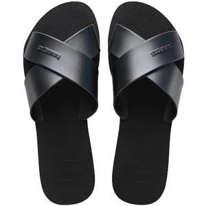 Havaianas - Aqua Metallic Slippers - Zwart - Dames