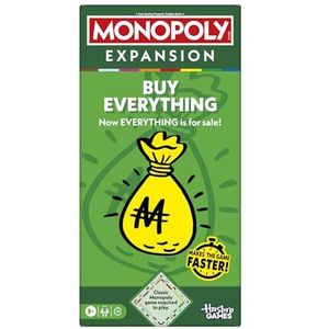 Monopoly Buy Everything EXPANSION (Classic Monopoly Board Game Required to Play) - Engelse versie