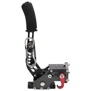 KANGYEBAIHUODIAN Remsysteem Handrem Fit for Logitech G29 G27 G25 PC 16Bit Hall Sensor USB SIM Racing Fit for Racing Games T300 T500 FANATECOSW LFS (Color : Black)