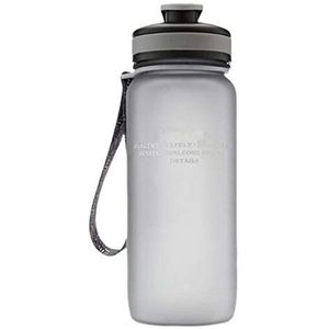 Warm water beker, WATERCUP de grote fitness-sportketel, gemakkelijk te gebruiken in een plastic draagtas om lekkage van de waterbak te voorkomen(Gray,7.5 * 22cm)