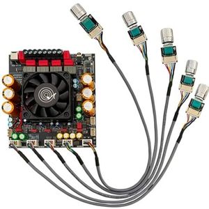 Orolotay Nieuwe -APTX3 Bluetooth Versterker 2.1 Kanaals 3D Surround Sound Subwoofer 300Wx2+600W Audio Versterker Audiofiel B