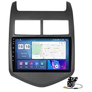 Android 15 autoradioradio voor Aveo 2011-2015 GPS-navigatie 9 inch touchscreen met WiFi 4G DSP Carplay,M6pro plus,4+64GB