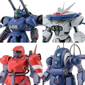 Bandai Model Kit 4573102630254Gundam - 1/144 Dragonar Set 1 - Model Kit, Zwart