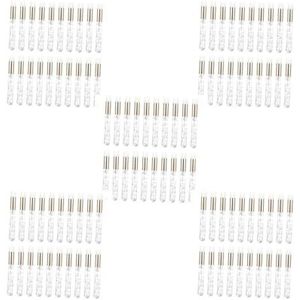 5 set 20 Stuks Lash Shampoo Borstels Cosmetische Lash Cleaner Peel Off Remover Tool Zilver, Zilver Goud