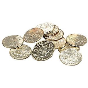 Bristol Novelty BA1003 Pirate Gold Coins, Unisex-Adult, One Size