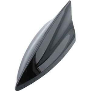 Audio- & videoantennes voor auto Universele 5D haaienvinantenne voor autoradio's, signaalontvanger, geschikt voor Nissan, geschikt voor Qashqai J10 J11 Autoradio Antenne(Black)