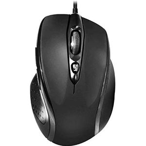 Advance Shape 6D optische muis met kabel en USB zwart