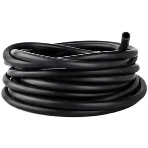 1 meter 5 meter industriële kwaliteit hoge temperatuurbestendige zwarte siliconen rubberen slang capillaire buis buis ID 1-60 mm siliconen buis voor motorfietsen, auto's (ID x OD x lengte)