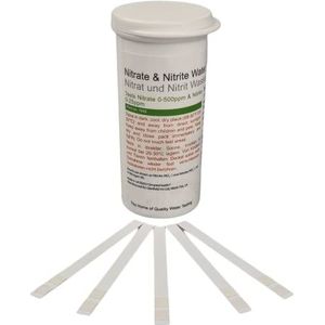 SimplexHealth Nitraat 0-500 & Nitriet 0-25 Tests Water Test Strips (50 strips)