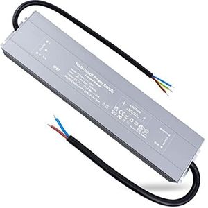 REYLAX LED-transformator 12V Waterdicht IP67, Buitenshuis Voeding Driver 150W 12.5A, LED Transformator 230V naar 12V DC Laagspanningstransformator, Geschikt voor Ledstrips, G4 MR11 MR16 Ledlamp