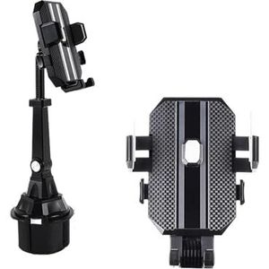Autotelefoonhouder Voor Iphone 13 Verstelbare Auto Bekerhouder Mobiele Telefoon Mount Stand Universele Auto Water Bekerhouder Mobiele Telefoon Beugel Ondersteuning Telefoonhouder Auto