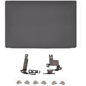 Achterdeksel met LCD-achterdeksel, bovenhoes en schermscharnieren, compatibel met Dell Latitude 3301 E3301 Model 13,3-inch laptop