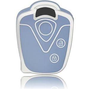 Autosleutel beschermhoes Tpu Keycase 2 Knoppen Afstandsbediening Protector Cover Sleutelhanger Houder Auto Accessoire Voor Proton Voor Wira 415 416 Voor Persona Sleutel Shell(6)