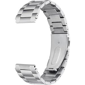 Strap-it Garmin Vivoactive 4s titanium band - 40mm - zilver