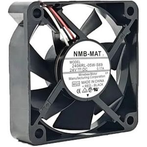 60mm DC24V-ventilator voor NMB-ventilator 2406RL-05W-S69 24V 6015 0,17A 6CM/Cm koelventilator