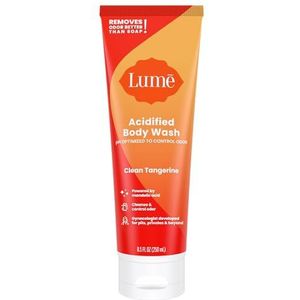 Lume Acidified Body Wash - 24-uurs geurbestrijding - Verwijdert geuren beter dan zeep - Hydraterende formule - Geformuleerd zonder SLS of parabenen - OB/GYN Ontwikkeld - 240ml (Clean