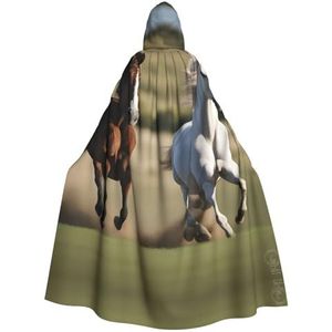 SSIMOO Running Horses Exquisite Vampire Mantel Voor Rollenspel, Gemaakt Voor Onvergetelijke Halloween Momenten En Meer