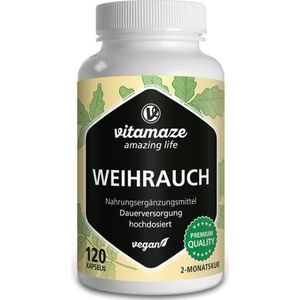 VitaNaze - Boswelia Serrata - Capsules - Veganistisch - 900 mg Extract per dagelijkse dosis - 120 Capsules