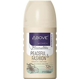 Above 72 uur persoonlijkheden anti-perspirant deodorant - Peaceful and Fashion voor vrouwen 4,5 ml deodorant roll-on