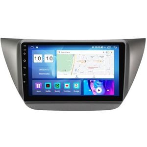 Android 12.0 Car Stereo 9 ""Touch Screen auto audio speler bluetooth stuurwielbediening Voor Lancer IX 2006-2010 auto speler Ondersteunt CarAutoPlay PIP GPS Navigatie Backup Camera (Size : 4+WIFI 1G+1