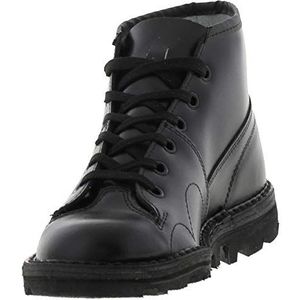 Grafters B430A Monkey Boot Unisex Laarzen In Zwart., Zwart, 41.5 EU