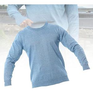 Shirt met lange mouwen, steekbestendig vest niveau 5 beschermende uitrusting for veilig werken, slijtvast, scheur- en snijbestendig, hoogwaardige bescherming(Color:Blue,Size:XL)