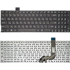 Spaans laptoptoetsenbord voor X542U X542UAP X542UAR X542UA X542 Zwart zonder frame 0KN1-261US12 0KNB0-610WUS00 MP-13K93US(Russian Original)