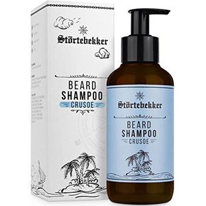 Störtebekker Premium baardshampoo voor heren, dagelijkse verzorging, optimale reiniging en opbrengst schuim