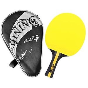 HUIOP Ping Pong Paddle Tafeltennis Racket met Draagtas voor Beginners Jongens Meisjes,tafeltennis peddel