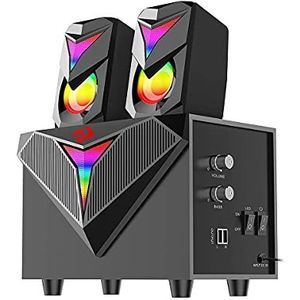 Redragon - GS700 Toccata - 2.1 Computer Speakers - RGB - Compact Design