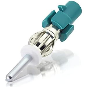 Eightwood Fakra naar Din Adapter Fakra Z Plug naar Motorola DIN Plug Adapter voor DAB Antenne FM Radio Antenne Universeel Voertuig Truck SUV Auto Audio Head Unit Radio Stereo Ontvanger Antenne