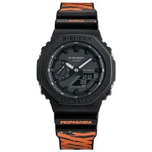 Casio G-Shock Propaganda orange and black men's watch GA-2100-1A1PPGD24 resin case and strap