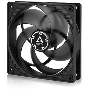 ARCTIC P12 PWM Computer behuizing Ventilator 12 cm Zwart, Transparant