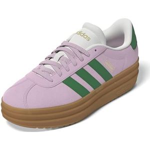 adidas Dames VL Court 3.0, Helder Roze/Court Groen/Krijt Wit, 8