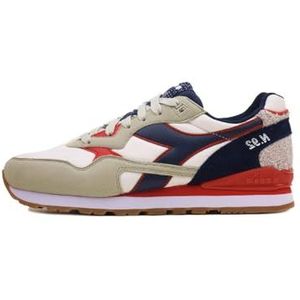 Diadora 101.181996 - N.92 Unisex doek, kleur C5051 - wit/groen evergreen maat 42 EU C5051 - Wit Groen Evergreen 42, C5262 Wit Blauw Caspian Sea, 44.5 EU