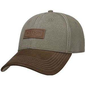 Stetson Olijfgroene Pet met UV-Bescherming - Sportieve Zomer Cap