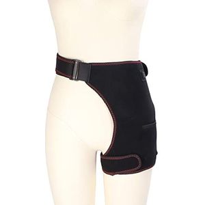 Verwarmde Lies Wrap, 5V Verwarming Lies Ondersteuning Bandage Dij Compressie Mouw Brace Heupband voor Heup, Lies, Hamstring, Dij, Getrokken Spieren Ischias Zenuwverlichting