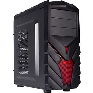 Black Lion PG1137 computerbox computerbehuizing (Midi-Tower PC staal 0 watt bodem 1 x 120 mm)