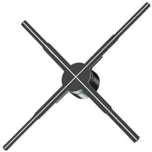 3D Hologram Fan, Wifi Real-time Ultra HD 2512LED Verlichting Reclame Display Holografische Verlichting Speler Projector for Winkel, Bar Hoge definitie(56cm HD edition)