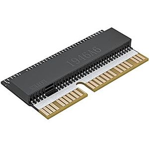 ANYOYO M.2 NVMe SSD Convert Adapter Card voor Upgrade MacBook Air 2013 2014 2015 2016 2017 en Mac Pro Retina 2013 2014 2015 (zwart)