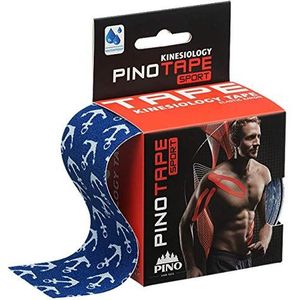Pinotape Pro Sport - kinesiologische tape, 5 cm x 5 m, bijzonder huidvriendelijk (anker)