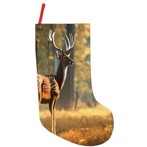 Herten Print Kerst Kousen,Vakantie Party Decoraties